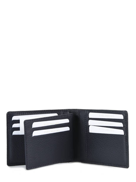 Portefeuille Foulonne Cuir Yves renard Bleu foulonne 2374 vue secondaire 2