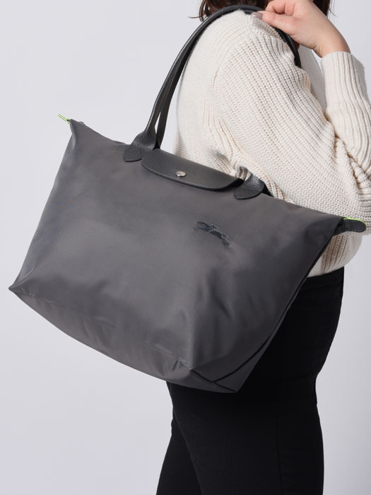 Longchamp Le pliage green Besaces Gris