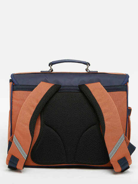 Cartable 2 Compartiments Caramel et cie Marron fier GA vue secondaire 4
