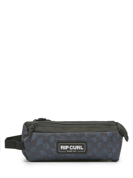 Trousse 2 Compartiments Checkers Rip curl Bleu checkers CH12TMUT